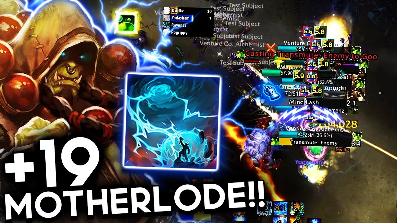 The Motherlode!! +19 | Stormbringer Enhance Shaman DRE | TWW СЕЗОН 2 M+