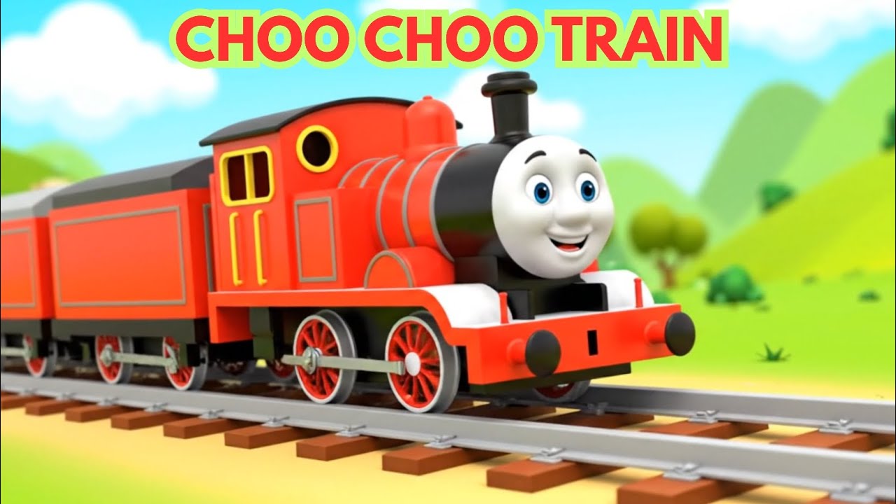 Toy Train Song for Kids | Choo Choo Train Rhyme | Fun Learning Poem with Sounds | Kids RhymeLand