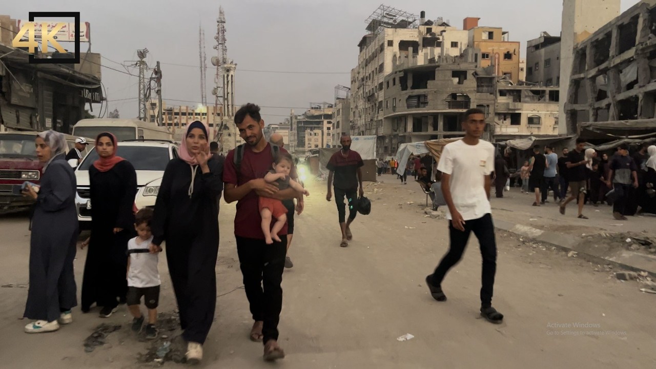 Gaza Palestine 🇵🇸 New Walking Tour