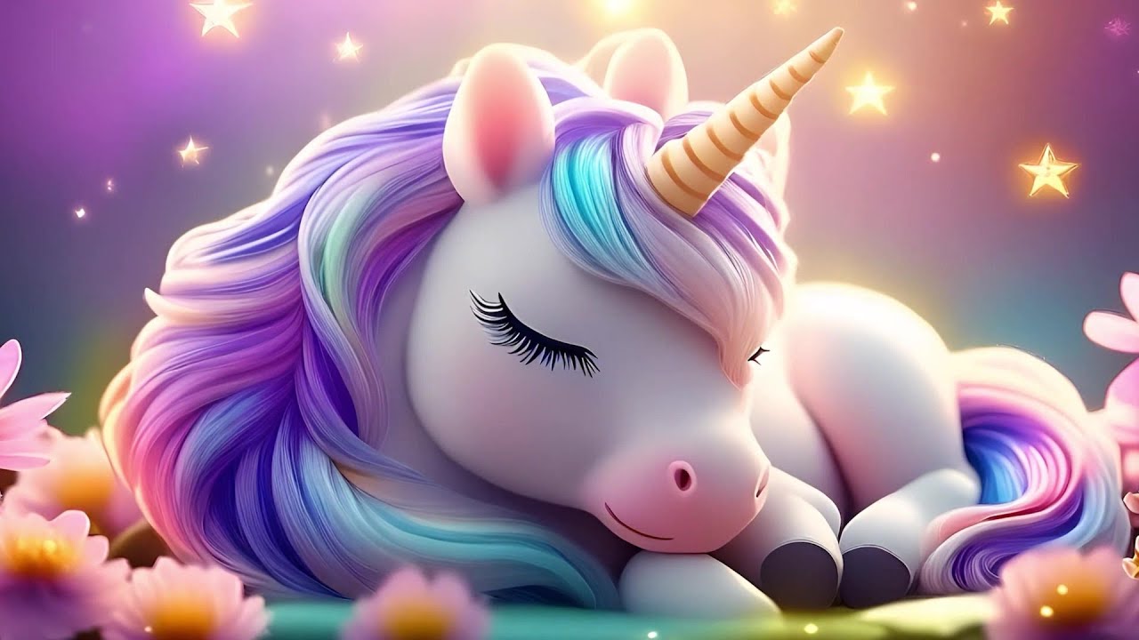 Baby Unicorn 🎵 Lullaby 💤 Sleep Music | Calming Melodies for Peaceful Rest
