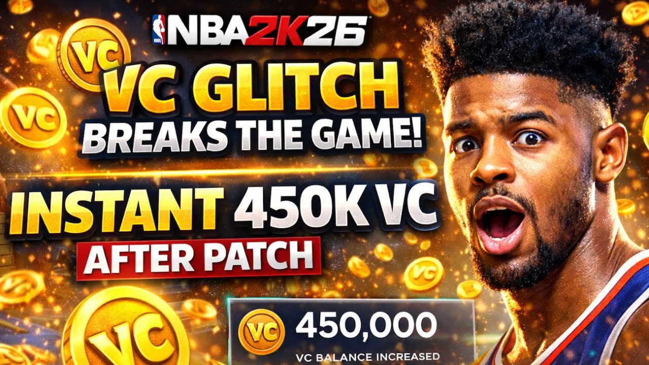 THIS VC GLITCH BROKE NBA 2K26! 😱 450,000 VC IN MINUTES (AFTER PATCH)