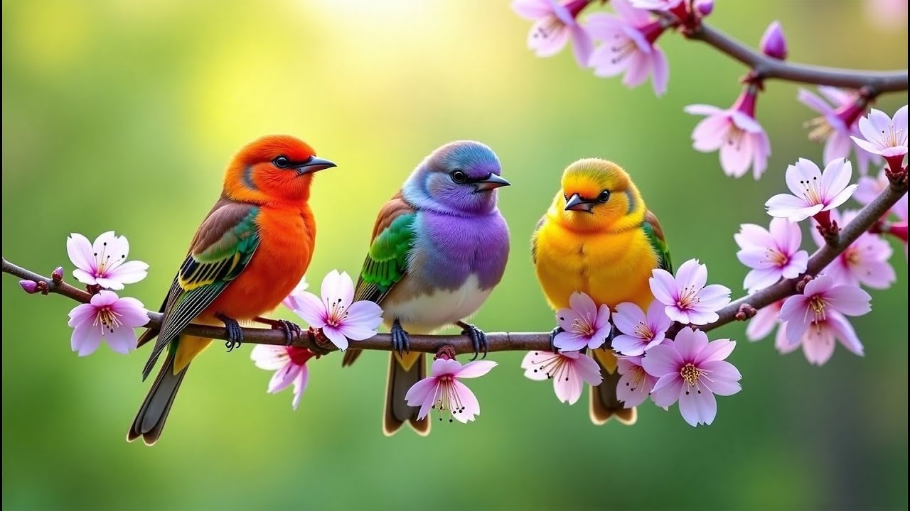 🎶Relax your brain, remove negative energy and heal, with birdsong
