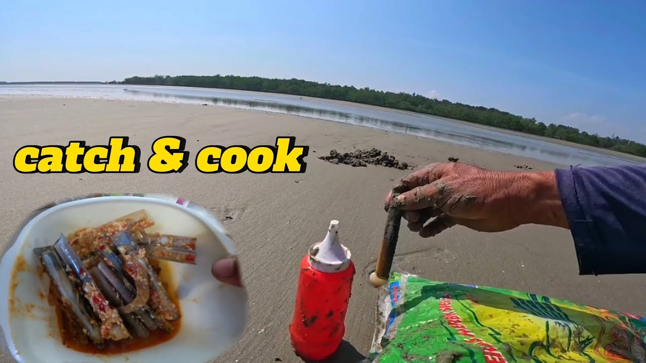CARI PEPAHAT BETING BAGAN LALANG #catchandcook #baganlalang 