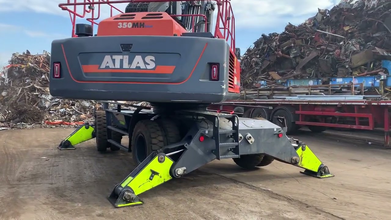 2022 Atlas 350MH Scrap Handler, Entered into Auction