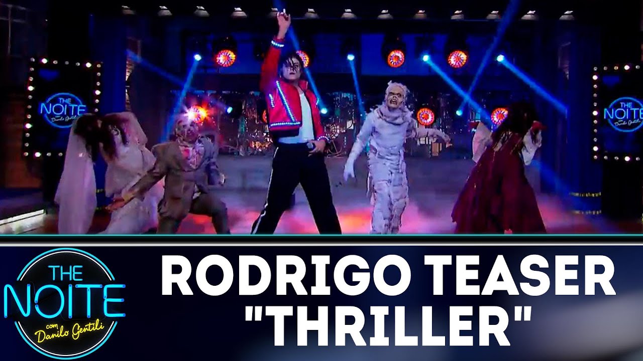 Performance de Rodrigo Teaser - Thriller | The Noite (24/09/18)
