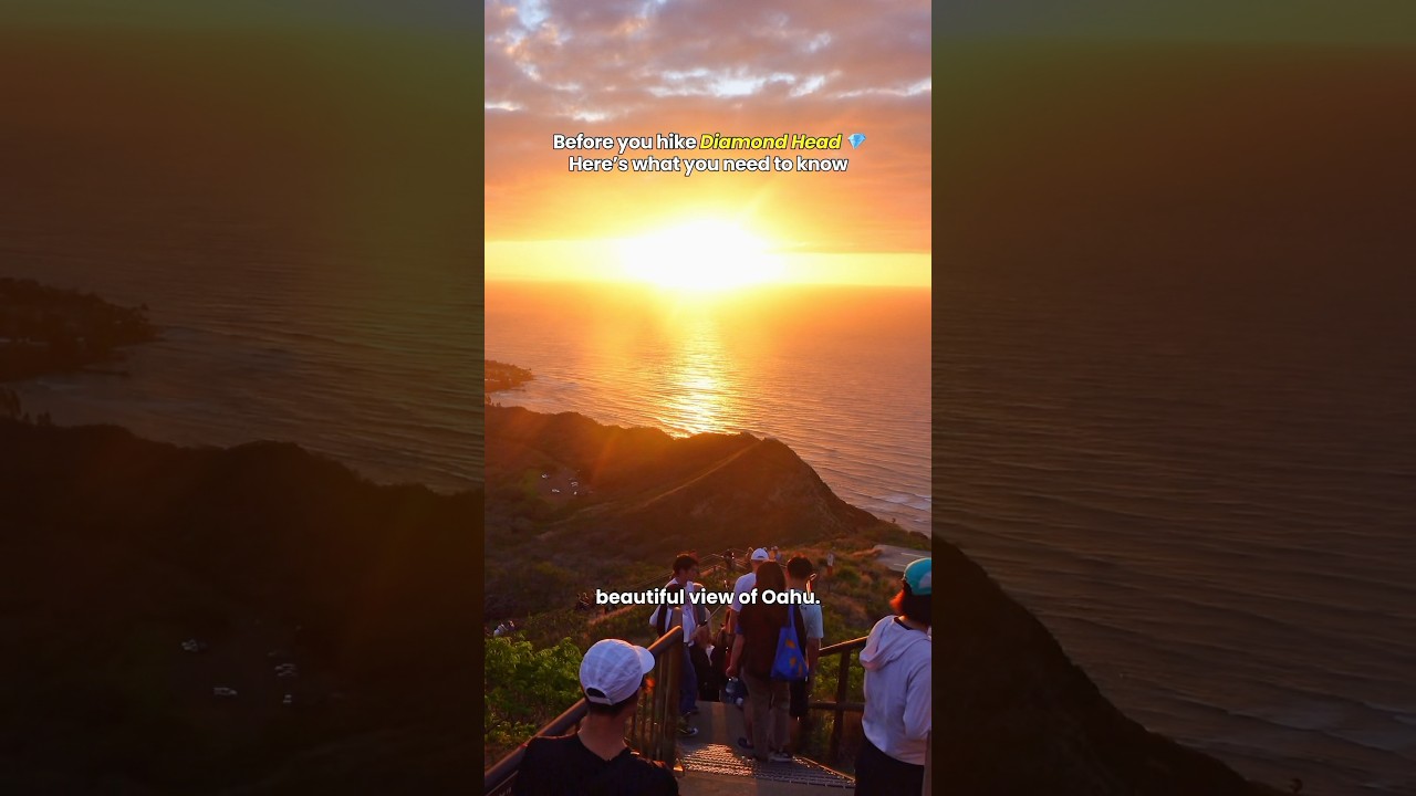 First Time at Diamond Head? 🌋 Must-Know Tips Before the Hike! #oahu  #hawaiitravel  #diamondhead