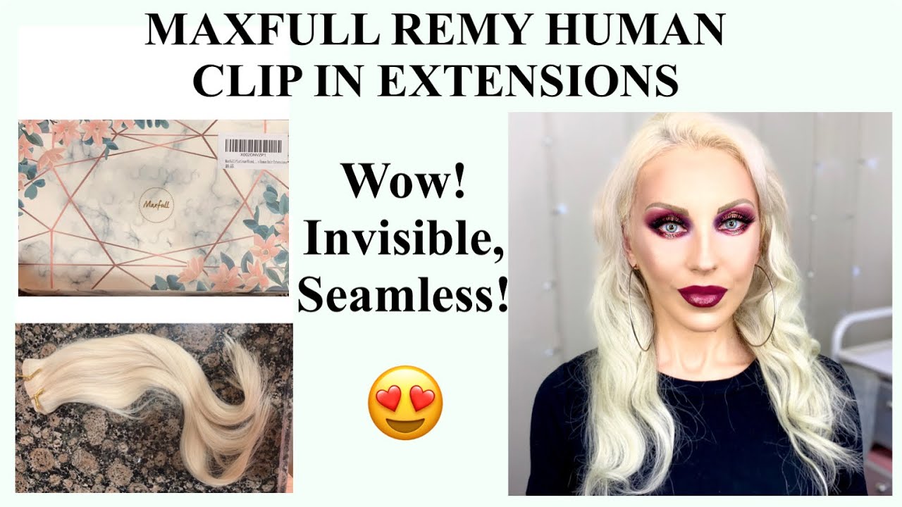 MaxFull Hair Review | Remy Hair Seamless Clip In Extensions for Thin Hair