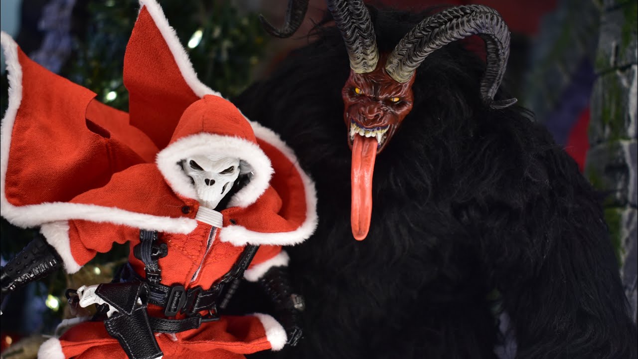 Mezco One:12 Коллективный праздничный Док и Крампус