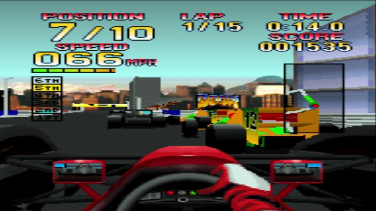 World Tour Racing - Atari Jaguar CD - Arcade - USA - 15 laps - Full Race