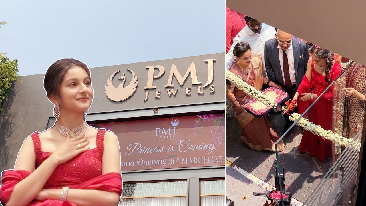 Sitara Ghattamaneni at Grand Opening of PMJ Jewels’ Largest Store in somajiguda hyd