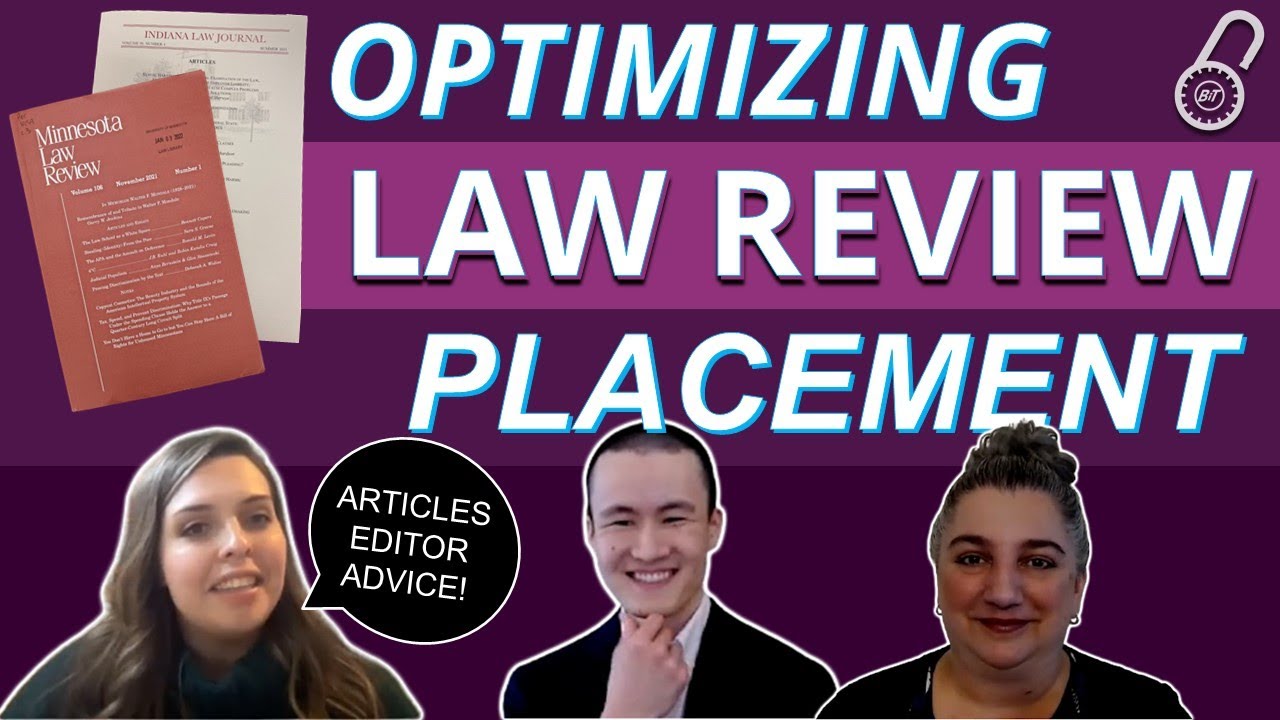 Optimizing Law Review Submissions (Advice From An Executive Articles Editor)