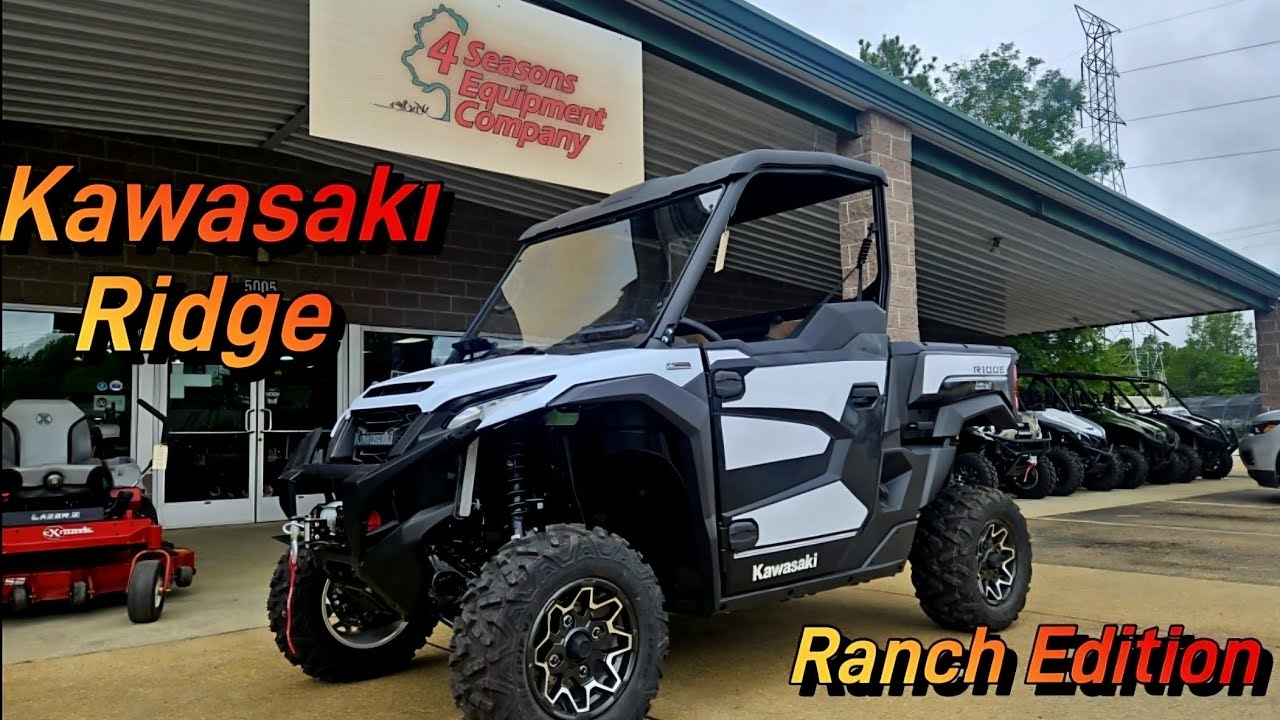Walk-around of the 2024 Kawasaki Ridge Ranch Edition