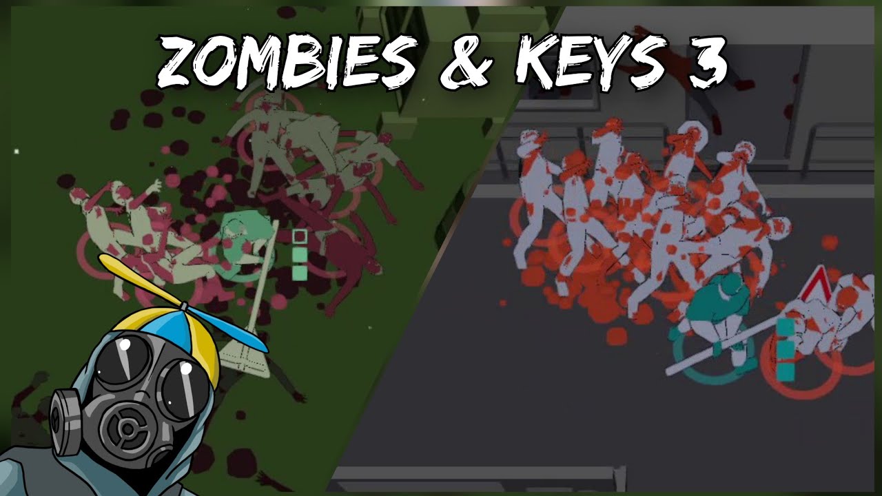 Penbrook Plays Zombies & Keys Part 3 (Indie Game Collective Showcase)