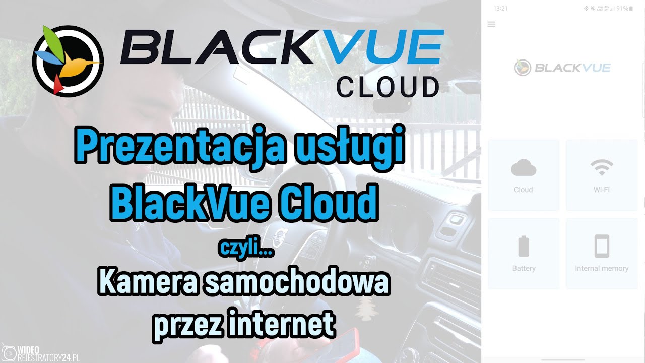 Wideorejestrator samochodowy przez internet - BlackVue Cloud, prezentacja / recenzja usługi