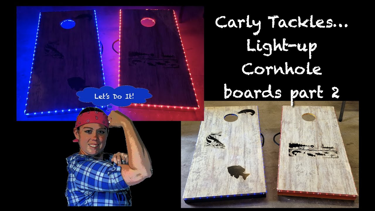 Light Up the Night: Play Corn Hole in the Dark!