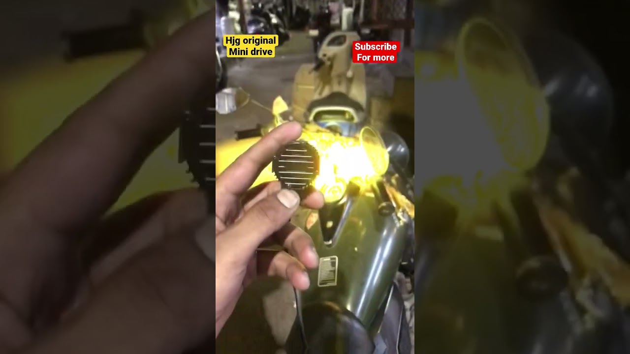 Hjg original mini drive best  fog light ever for more details contact 👉 8510902682 #foglights