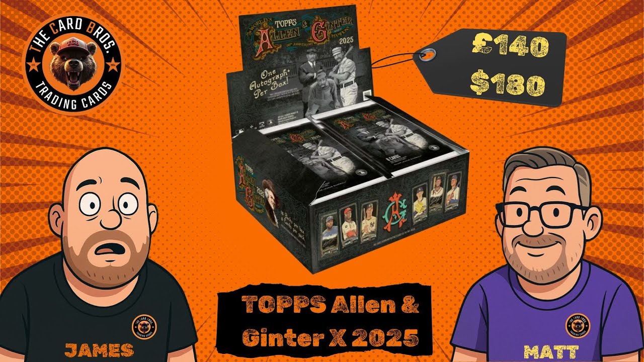 NEW - Topps Allen and Ginter X 2025 - Hobby Box Opening - Auto /25