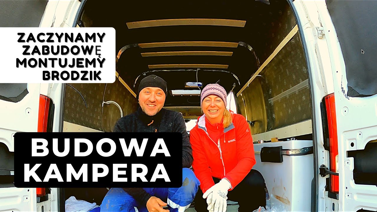 #8 Budowa kampera. Zabudowa ścian i sufitu.