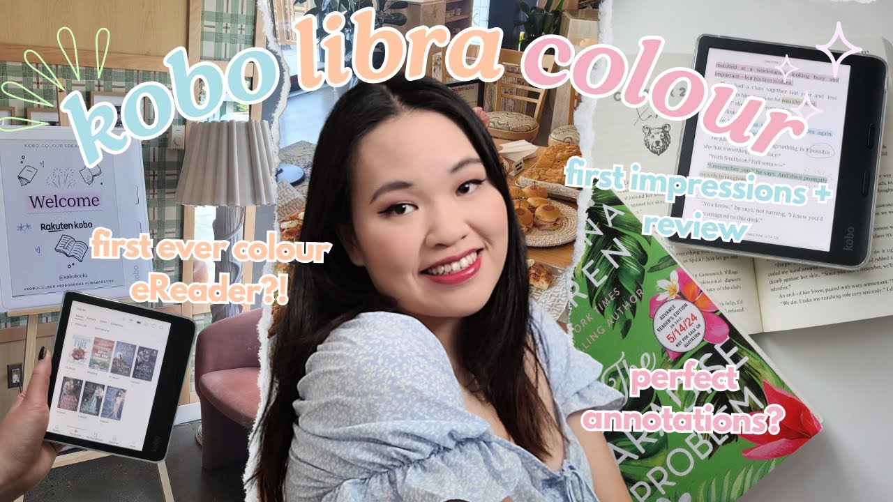 the first EVER color eReader?! - Kobo Libra Colour Review