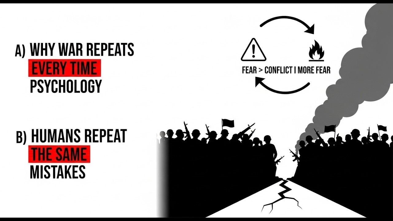 Psychology of War: Why Humans Repeat the Same Mistakes
