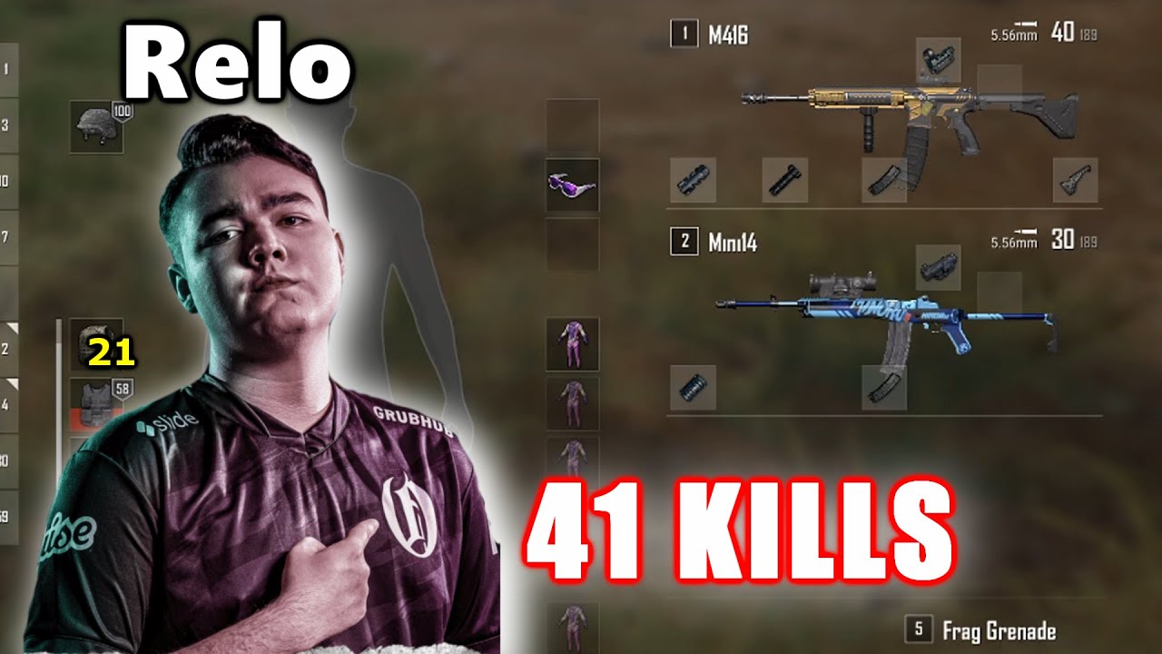 Oath Relo, Kickstart, & Topuntik - 41 KILLS - M416 + Mini14 - SQUAD - PUBG