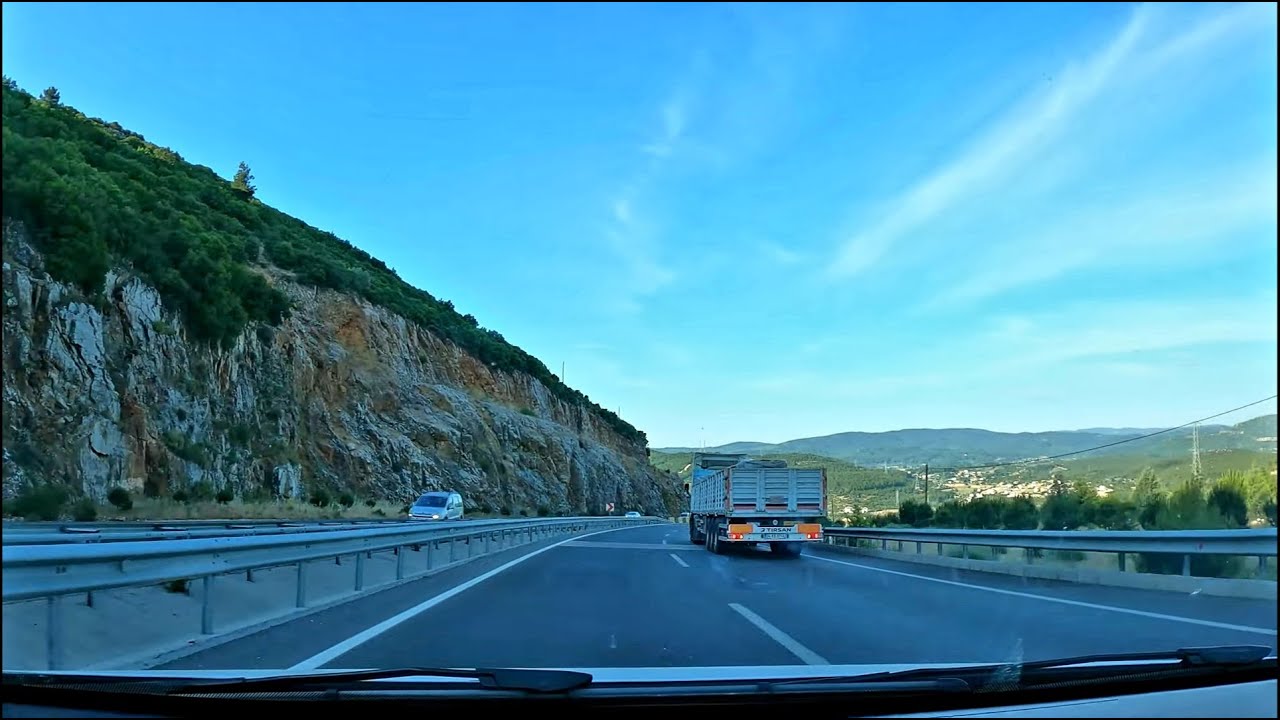 Driving Tour From Muğla to Akyaka Turkey 2020【4K】