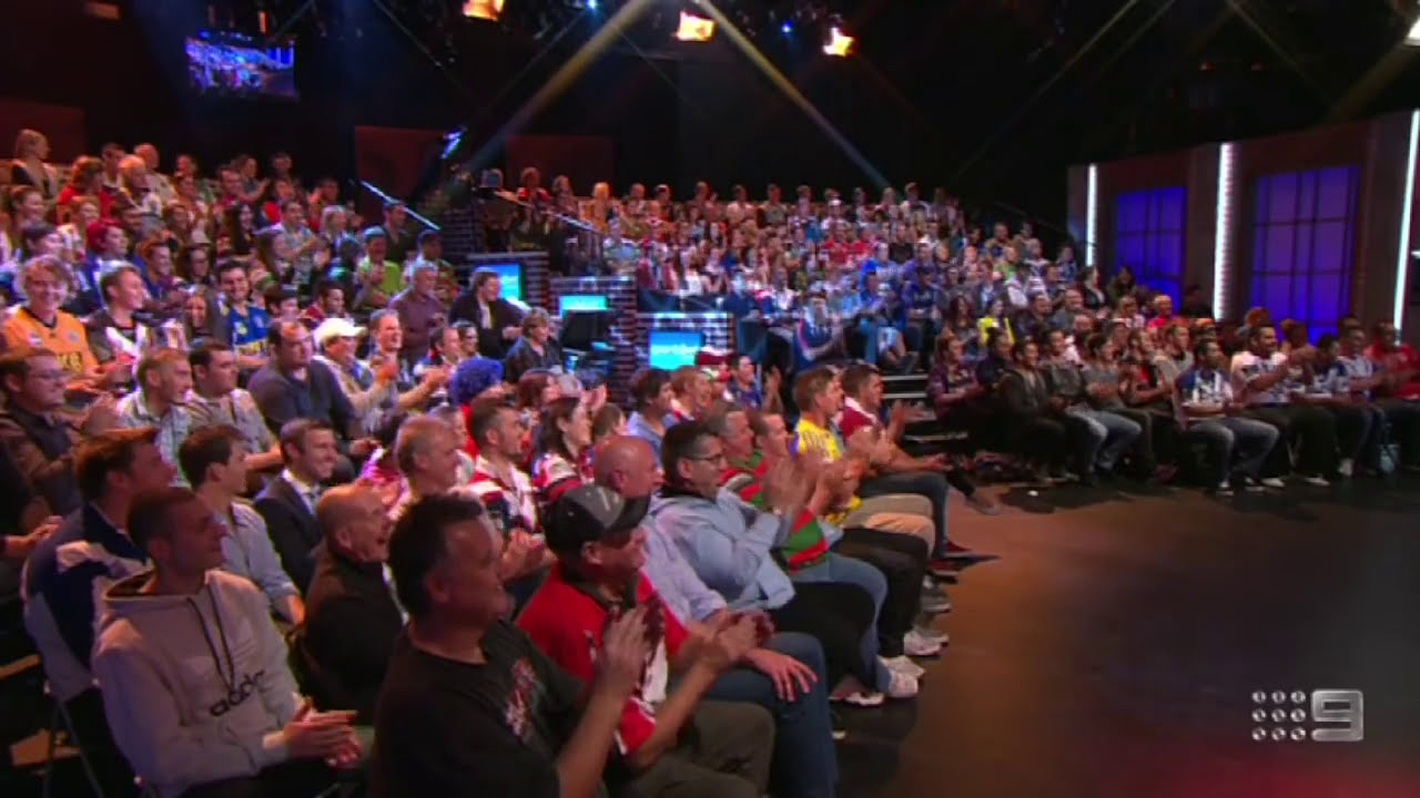Beau Ryan Nude on the NRL Footy Show Naked