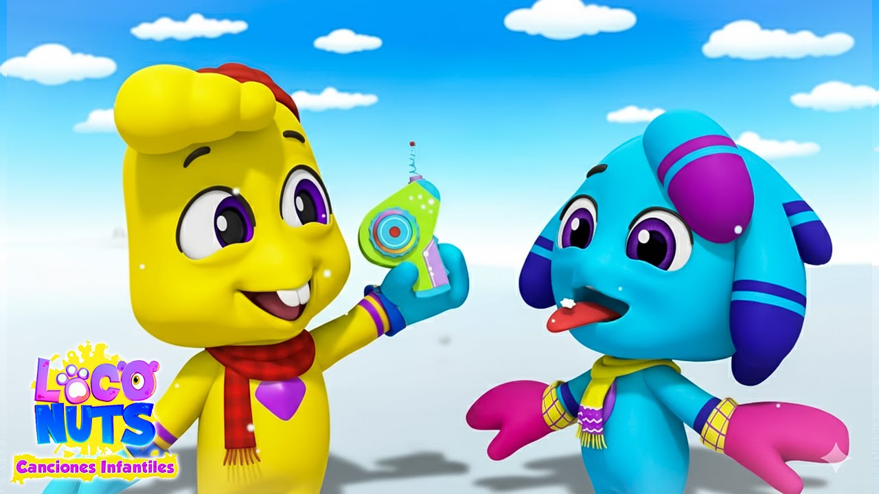 Animación para Niños | Loco Nuts y la Diversión en la Nieve