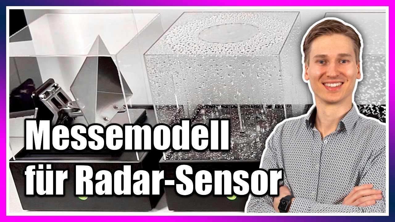 Messemodell für Radar-Sensor mit Display - SPS-Messe Nürnberg - Messebau