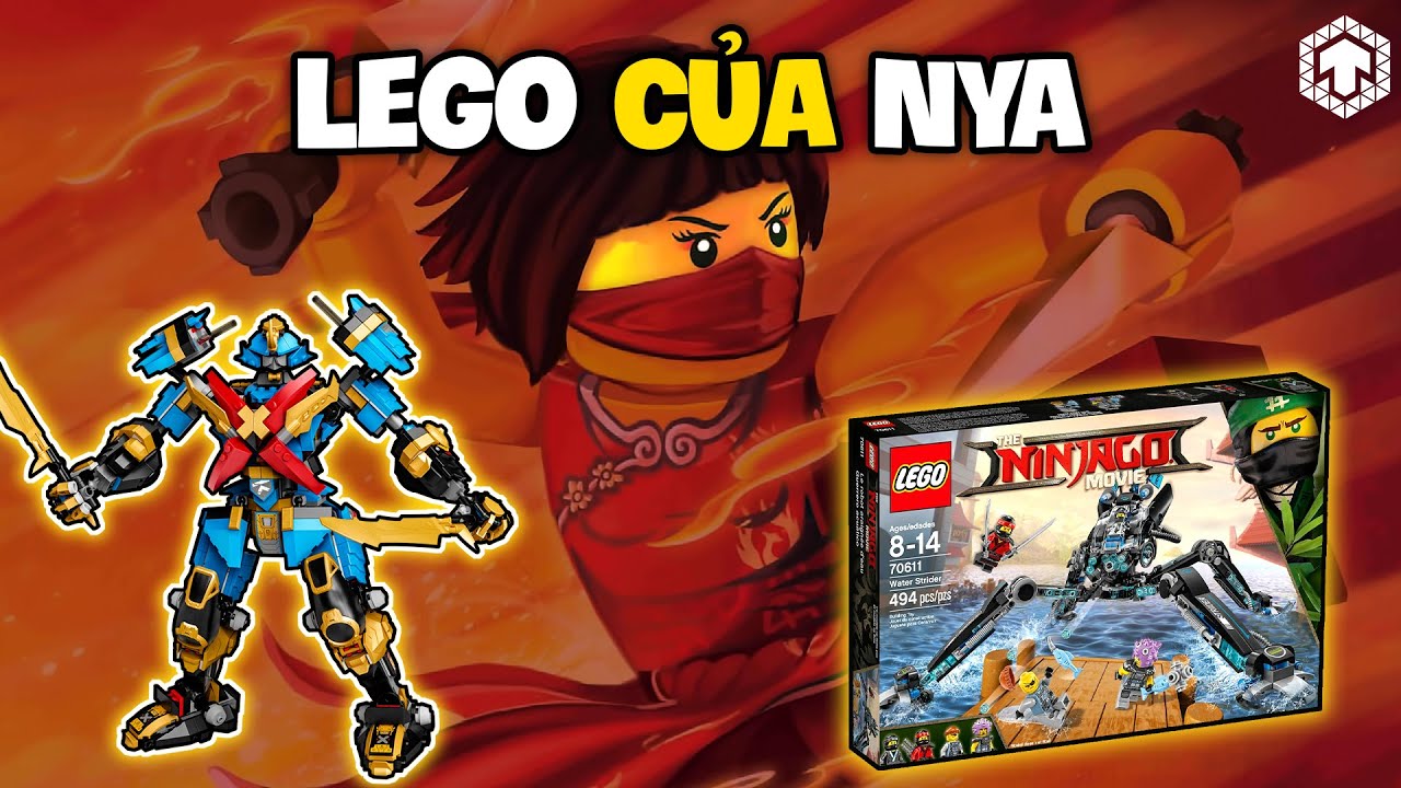 NINJAGO: 10 Bộ Lego Nổi Bật Của Nya - Ninja Nữ Duy Nhất Hệ Nước | Tổng Hợp Ninjago | Ten Tun