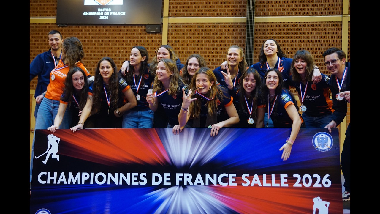 CA Montrouge - Cambrai HC - Finale Élite Salle Dames 2026