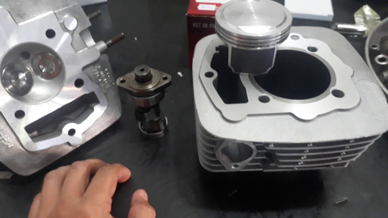 PREPARAÇÃO CRF 230 PARTE 2 (KIT 240 CC, CABEÇOTE E COMANDO PREPARADO).