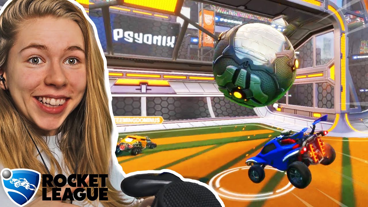 BENX und ELINA spielen zum ersten Mal ROCKET LEAGUE!