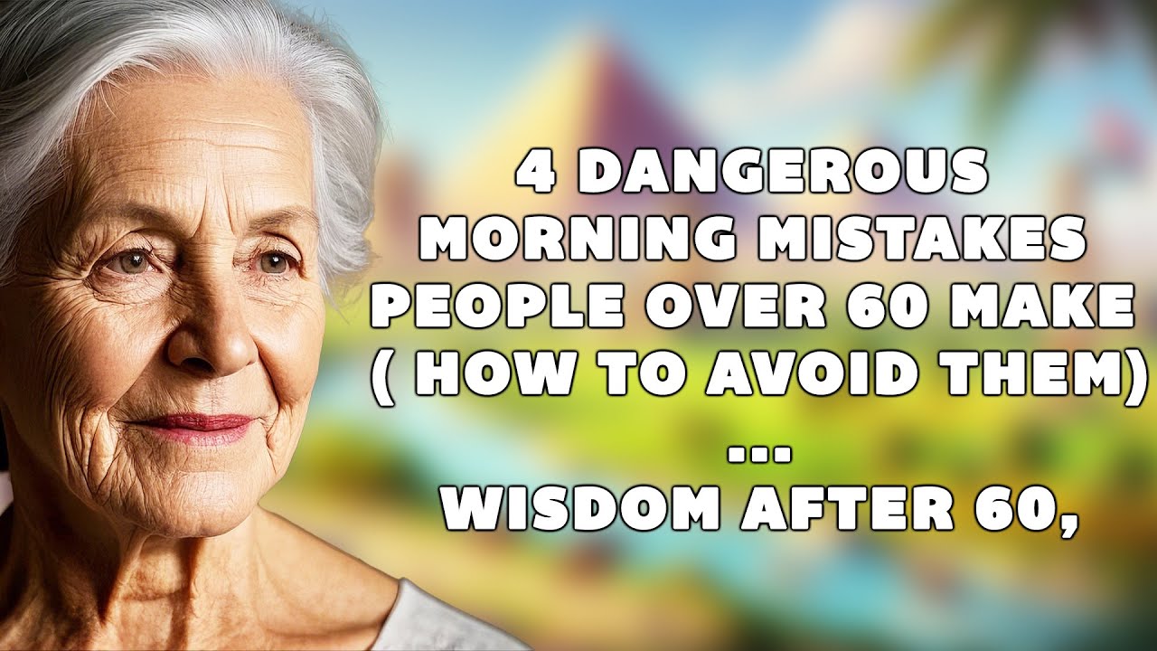 4 Dangerous Morning Mistakes People Over 60 Must Avoid – Wisdom After 60 Guide 2025