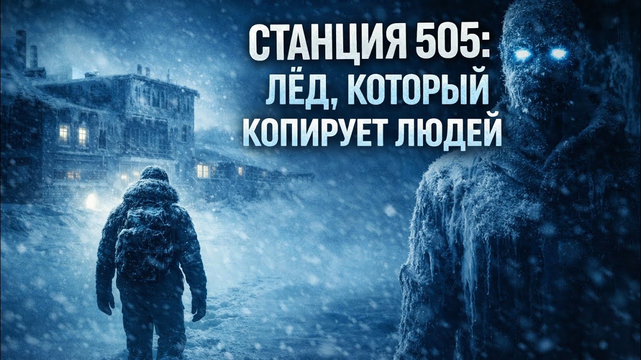 ❄️ Станция 505: Лёд, который копирует людей😱😱