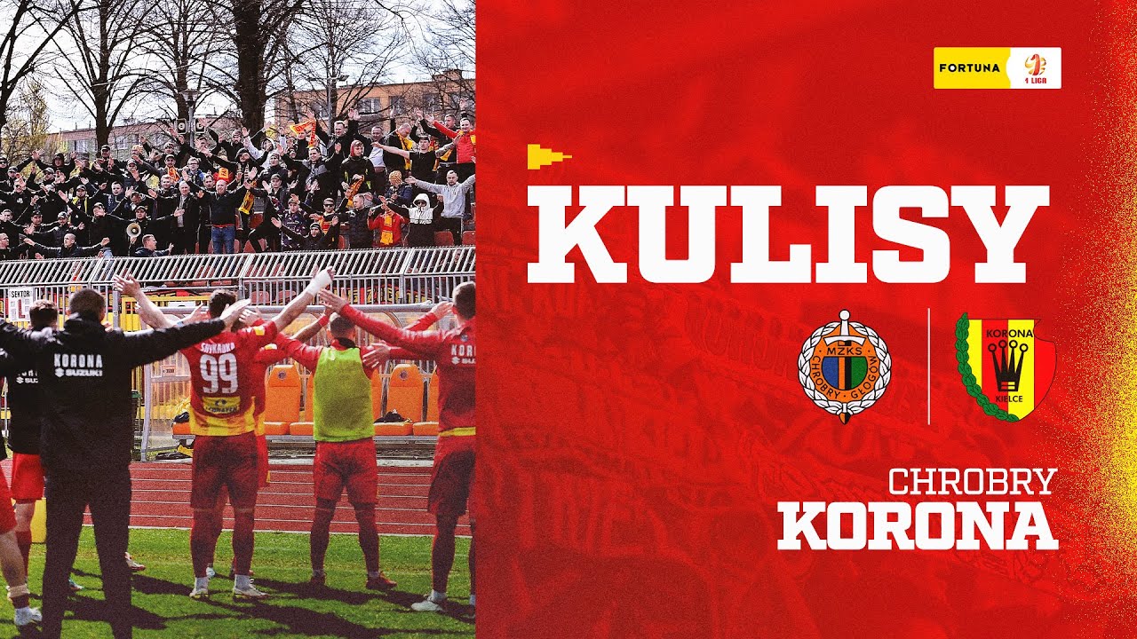 Kulisy meczu Chrobry Głogów - Korona Kielce 1:1