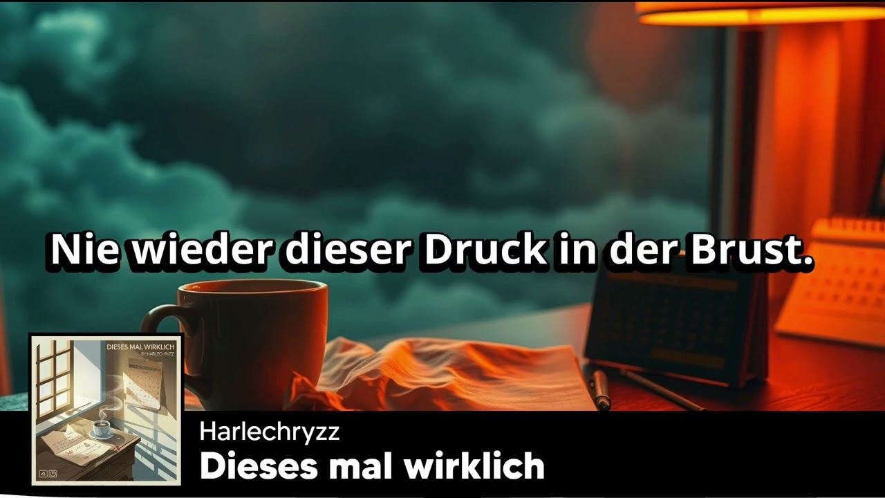 Dieses Mal Wirklich – Ein Song über Neuanfänge und Durchhaltevermögen | Harlechryzz | Lyric Video