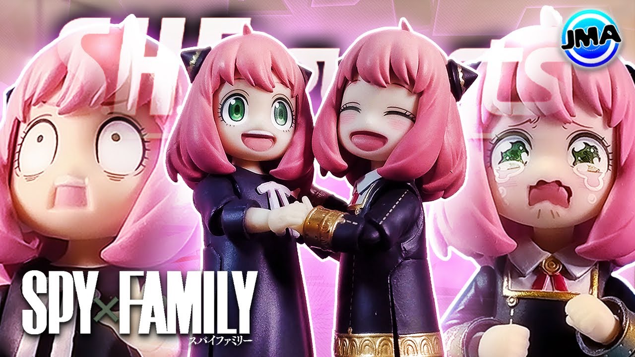 Какая Аня лучшая? S.H. Figuarts Аня Форджер 🧸 Обзор покадровой анимации / JM ANIMATION