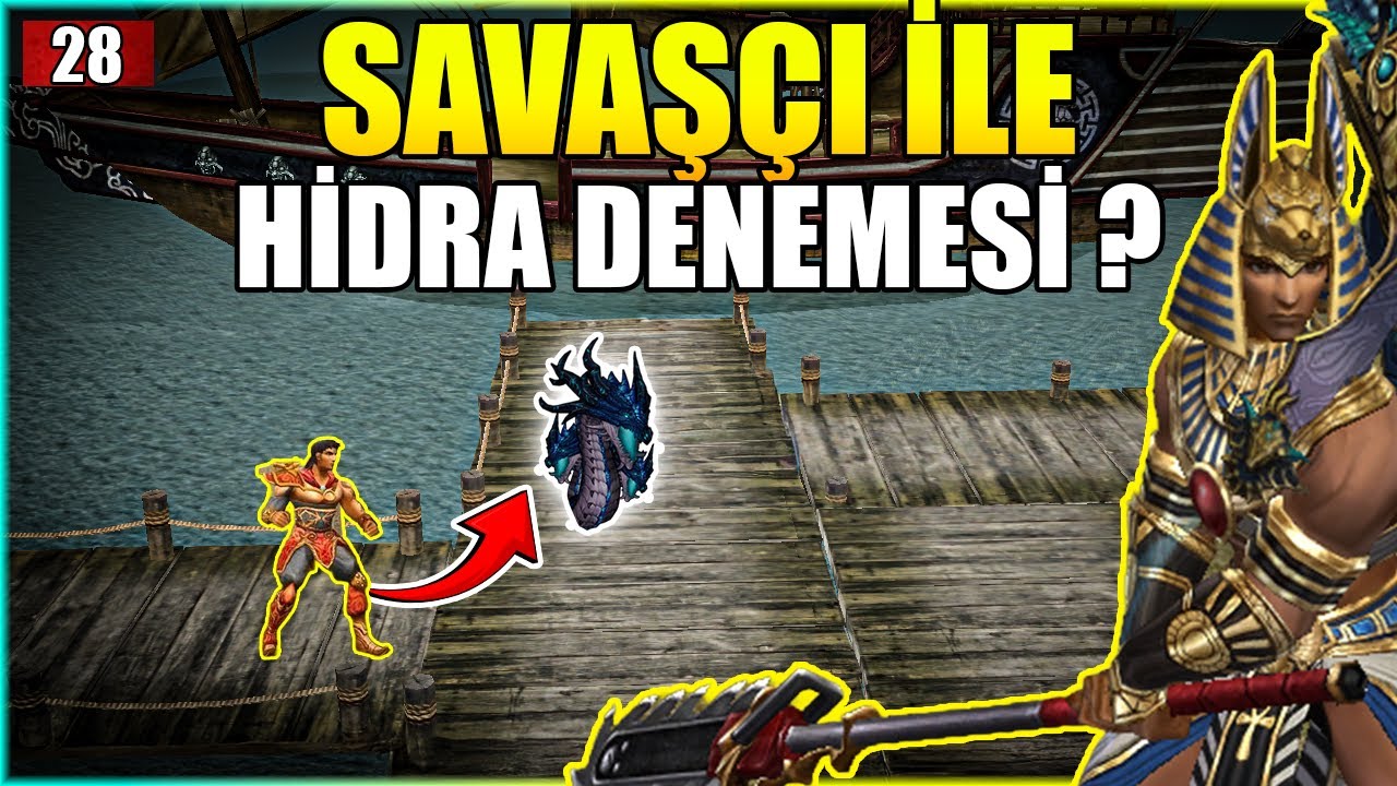 SAVAŞÇI İLE İLK HİDRA DENEMESİ ? Epsiz Yardımsız Savaşçı #28 | Metin2 TR Ruby