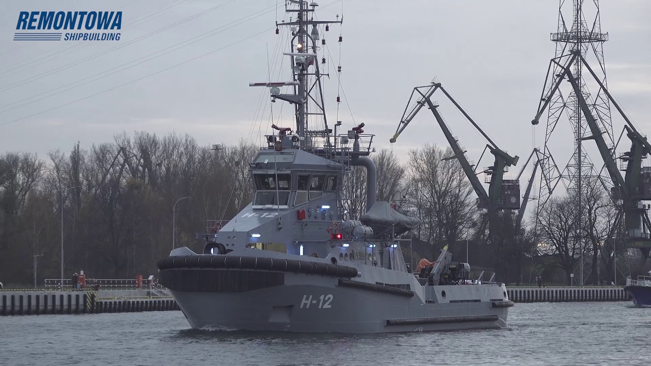 Holownik H-12 Semko dla Marynarki Wojennej RP