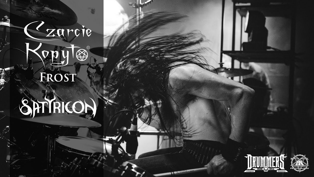 Czarcie Kopyto drum cam - Frost SATYRICON K.I.N.G. 25.04.2025 Wrocław, Poland