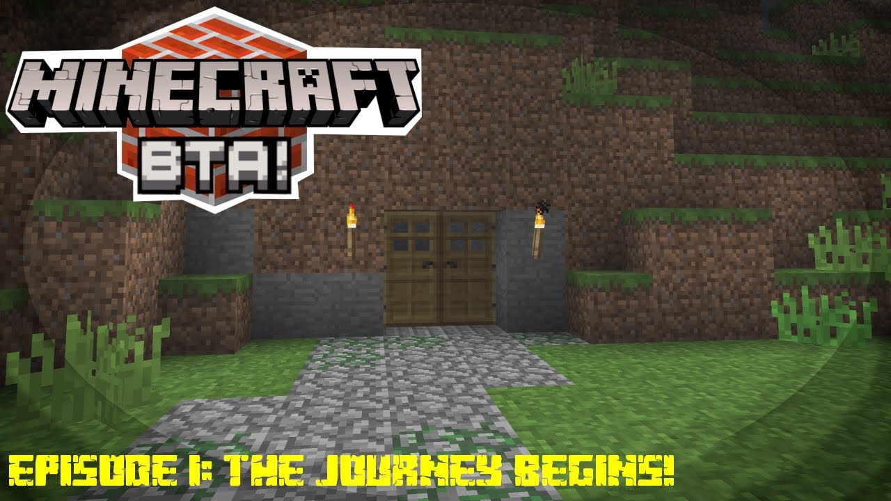The Journey Begins! | Minecraft Beta | Better Than Adventure Episode 1