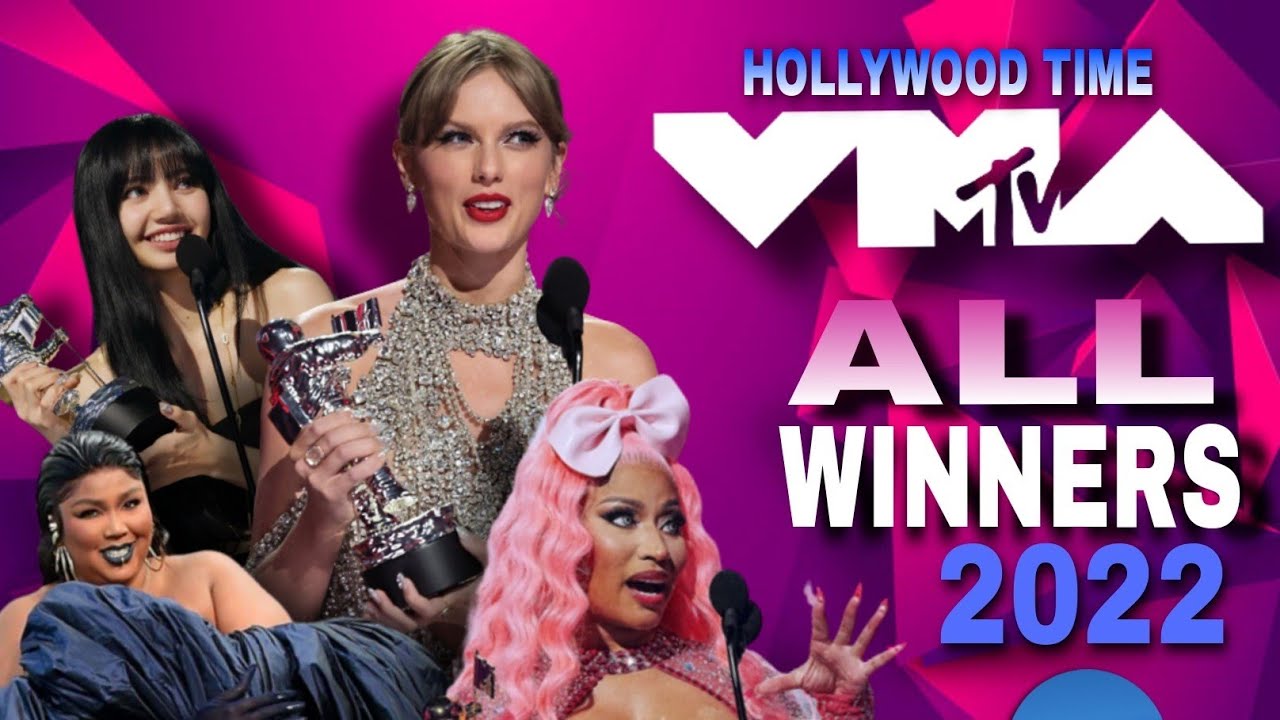 MTV VMAs 2022 - ALL WINNERS | 2022 MTV Video Music awards | Hollywood Time