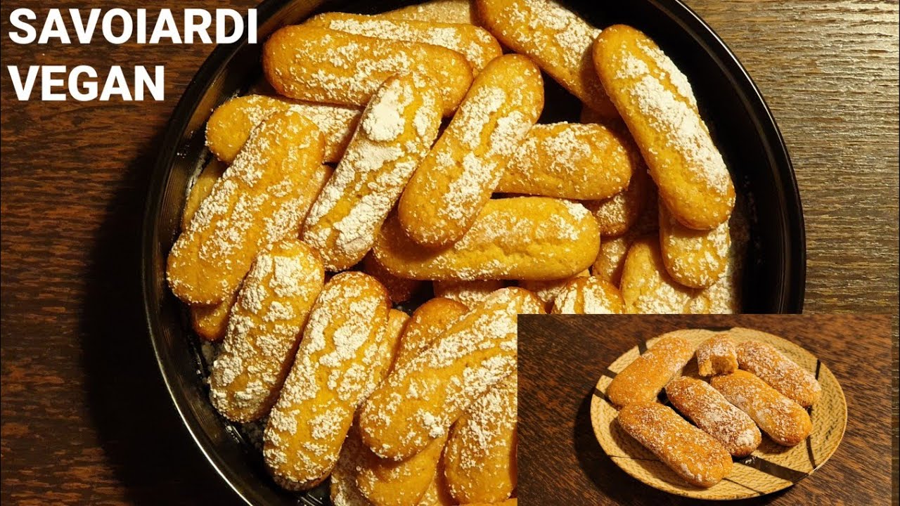 Vegan Savoiardi (Giampoiardi)😄