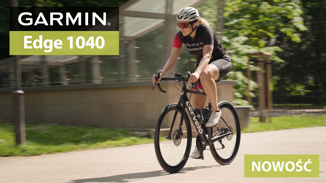 Garmin Edge 1040 - Licznik rowerowy z ładowaniem słonecznym!