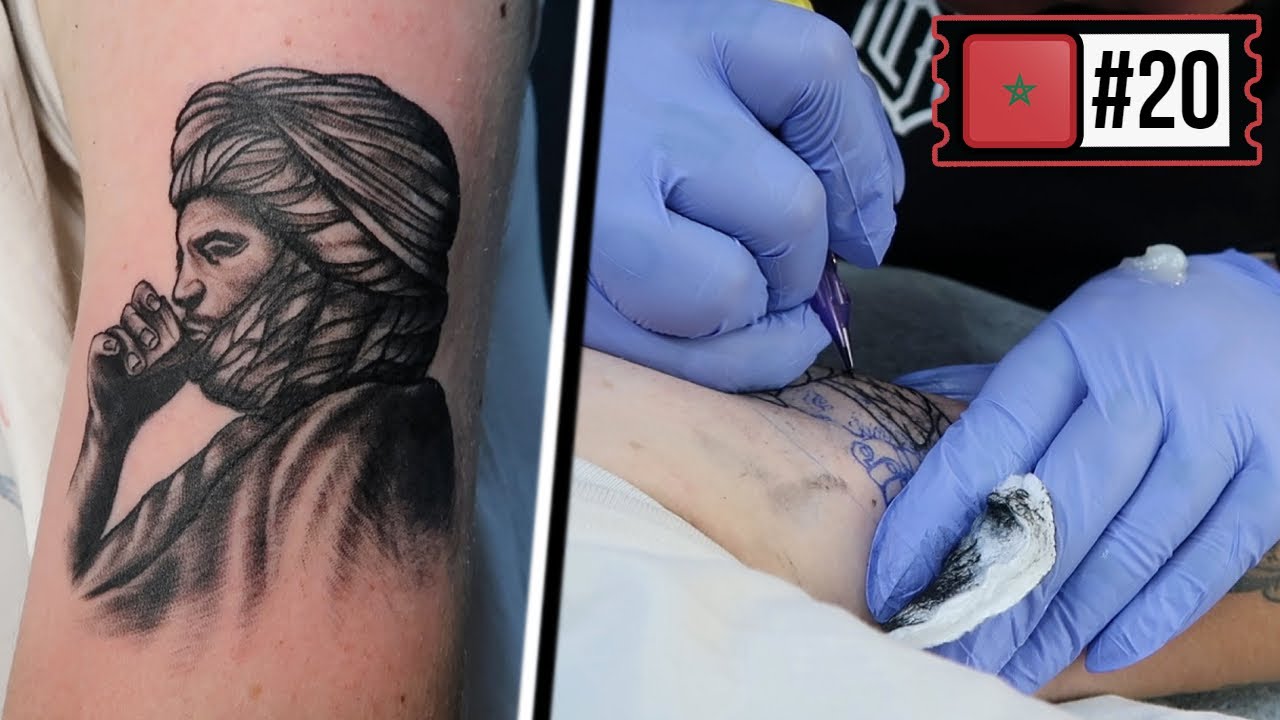 JE ME FAIS TATOUER A MARRAKECH - Maroc #20