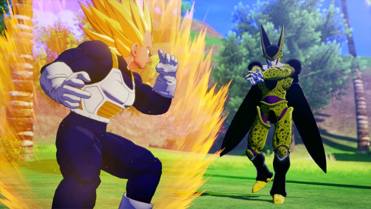 Dragon Ball Z: Kakarot — Супер Вегета против Семи и Перфект Селла