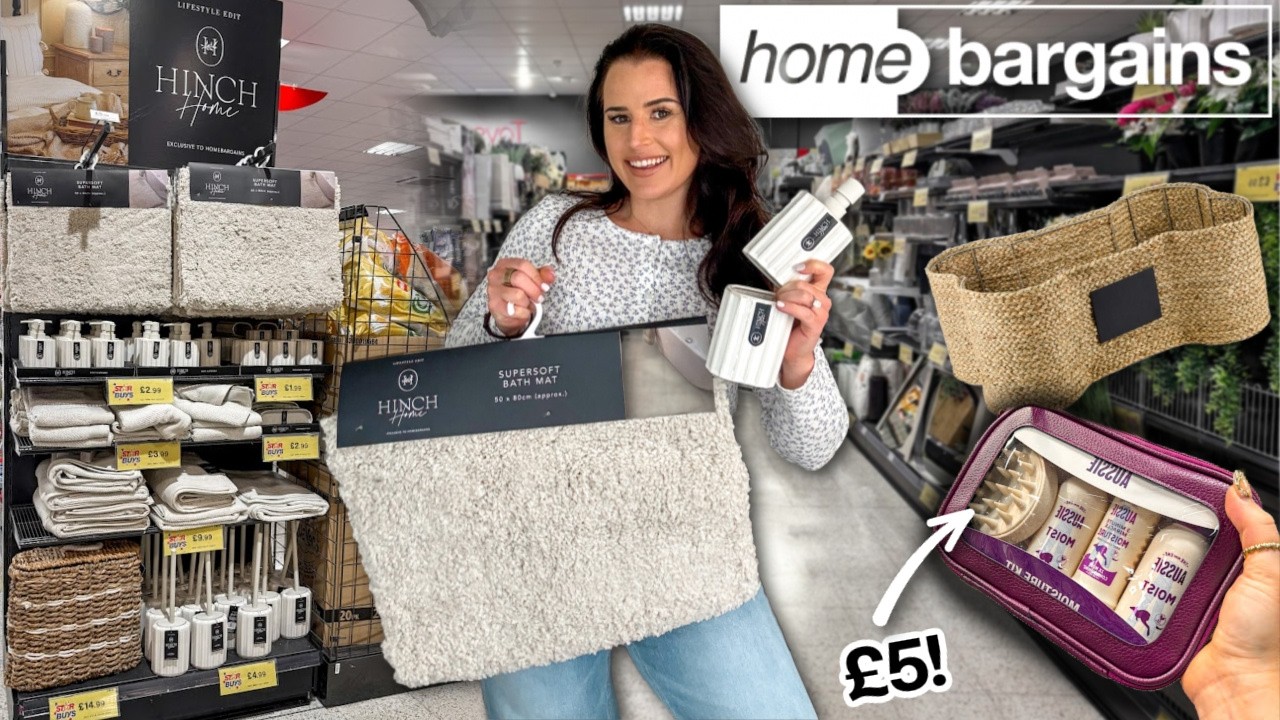 HOME BARGAINS ИЮНЬ 2026 | НОВИНКИ Mrs Hinch к лету + дешевая брендовая косметика! 🛒✨