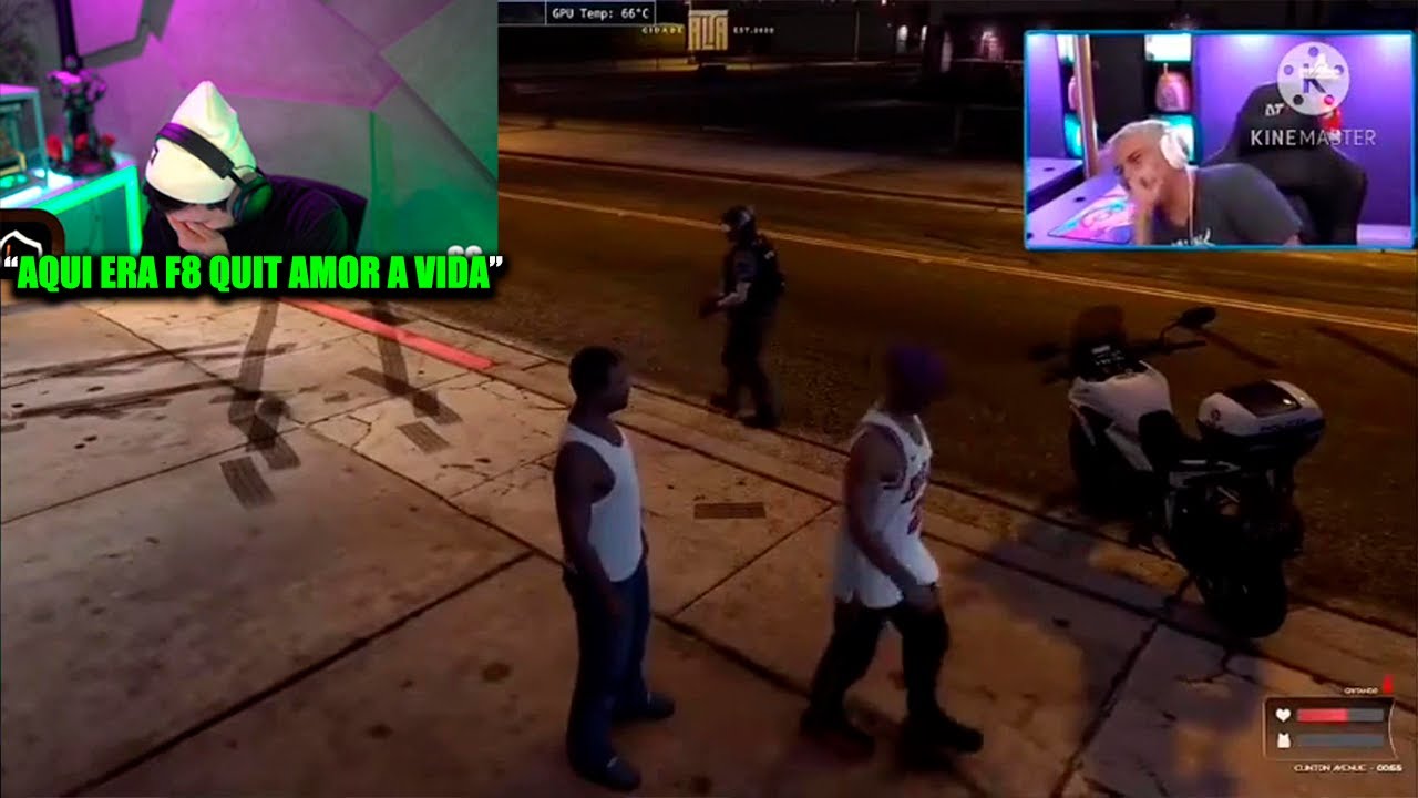 GABE REAGINDO AO CJ E CONNOR TRANCANDO O CARA NA LOJINHA