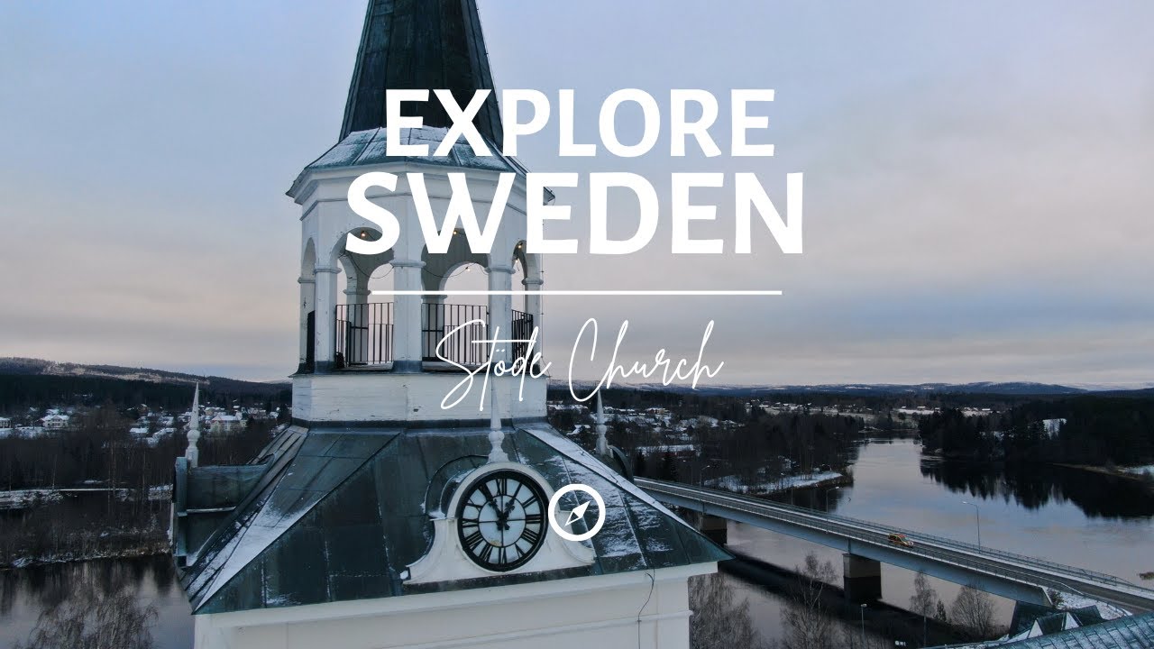Stöde Church | EXPLORE SWEDEN (Drone Footage)